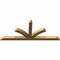 Ekena Millwork Richland Timber Gable Bracket, Western Red Cedar, 108"W x 45"H x 5 1/2"D x 5 1/2"F, 10/12 Pitch GBW108X45X0606RIC00SWR - alternate 3